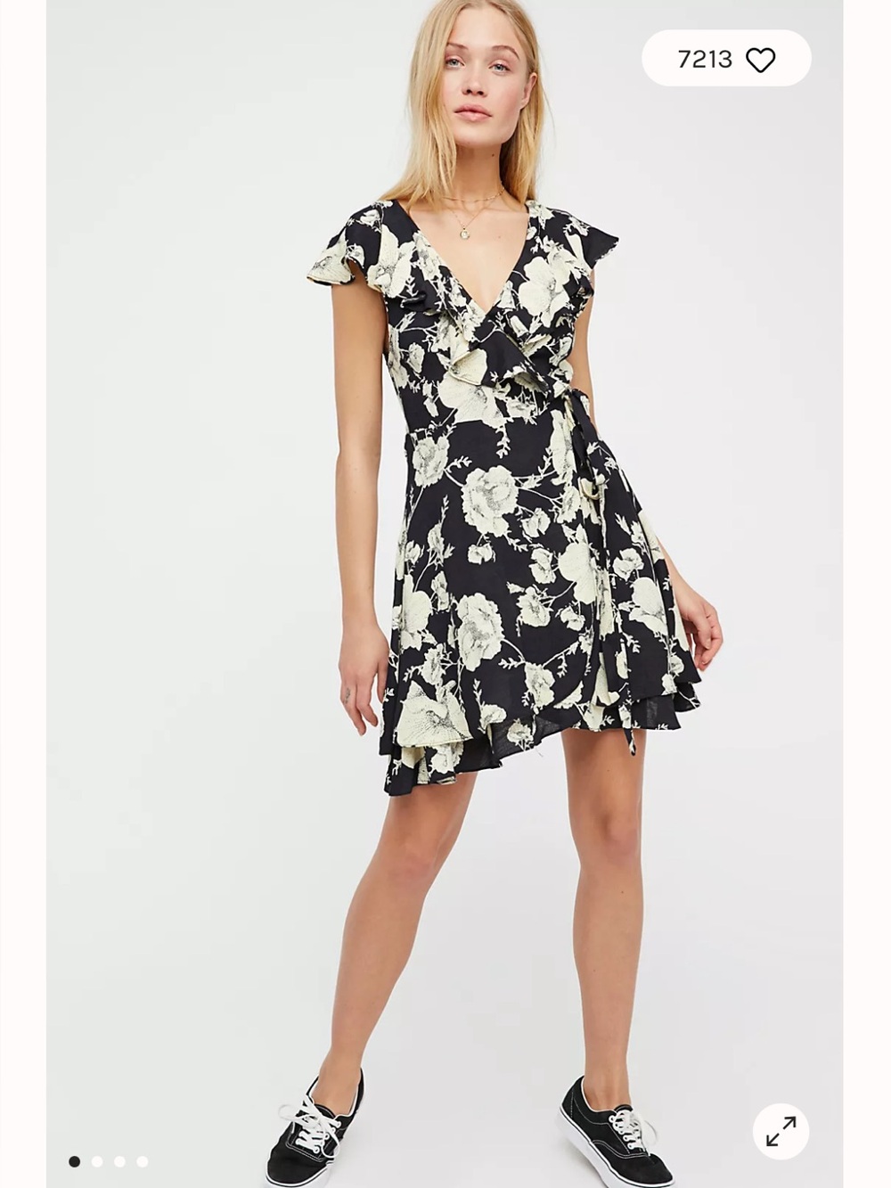 NWT Free People Wrap Dress size small